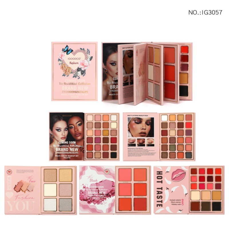 78-color 5-layer book makeup palette