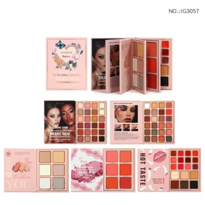 78-color 5-layer book makeup palette