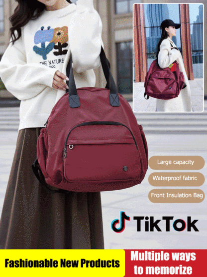 Hot-selling backpack with insulation bag and wet and dry separation