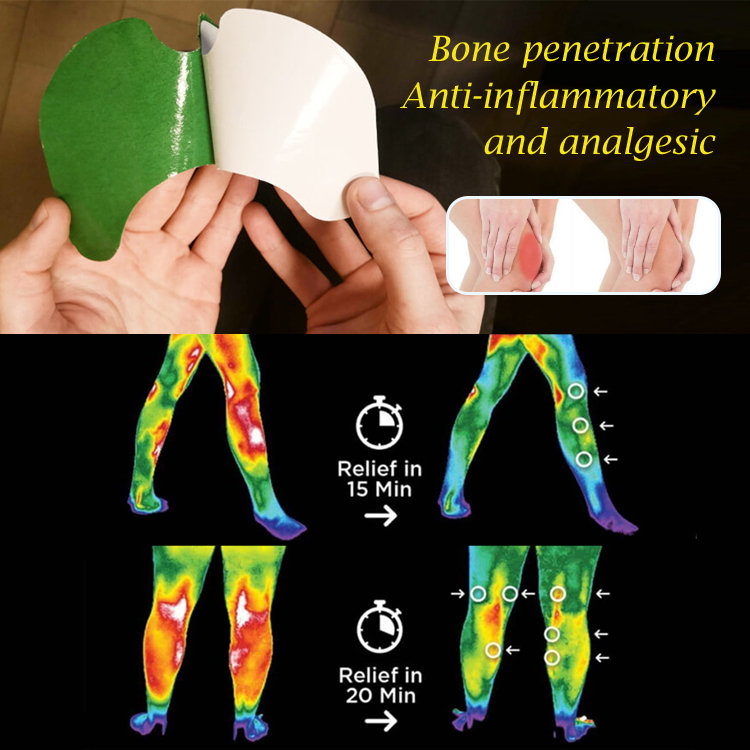 Mugwort knee leg tendon joint lumbar cervical pain health care patch