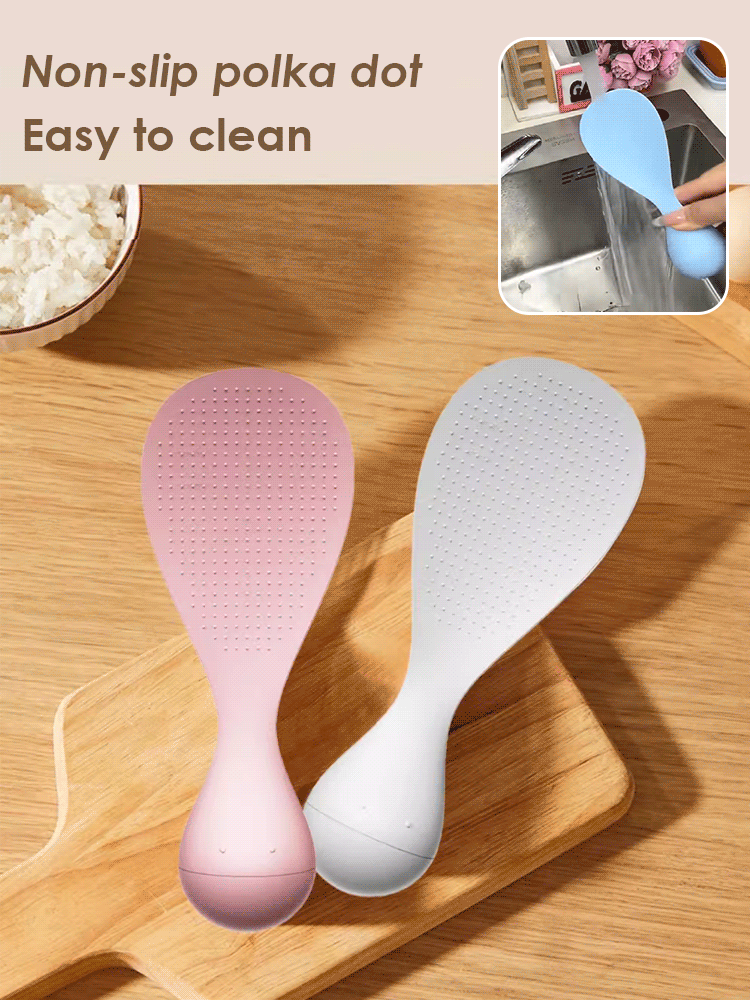 Meigejia tumbler rice spoon tumbler rice spoon non-stick rice kitchen standing rice spoon