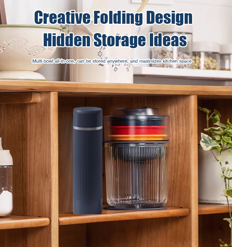 Small household multi-function food processor