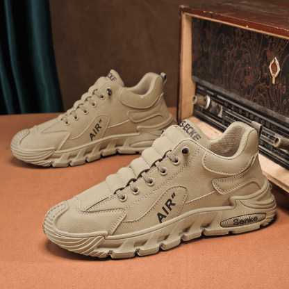 Men's Thick Sole Casual Work Shoes