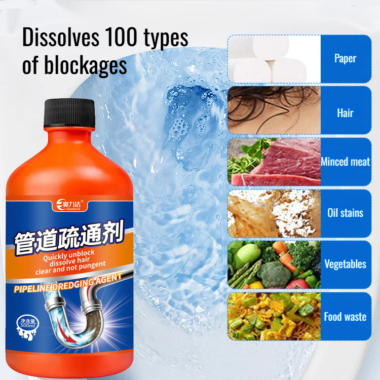 Sharp Clean Pipe Unclogger Anti Clogging Sewer Unclogger Kitchen Essentials Magic Tool