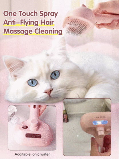 Hair removal comb no fly pet spray comb