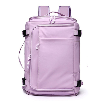 [Hold the whole world] Box-style large-capacity luggage backpack