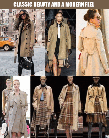 Mid-length fleece trench coat