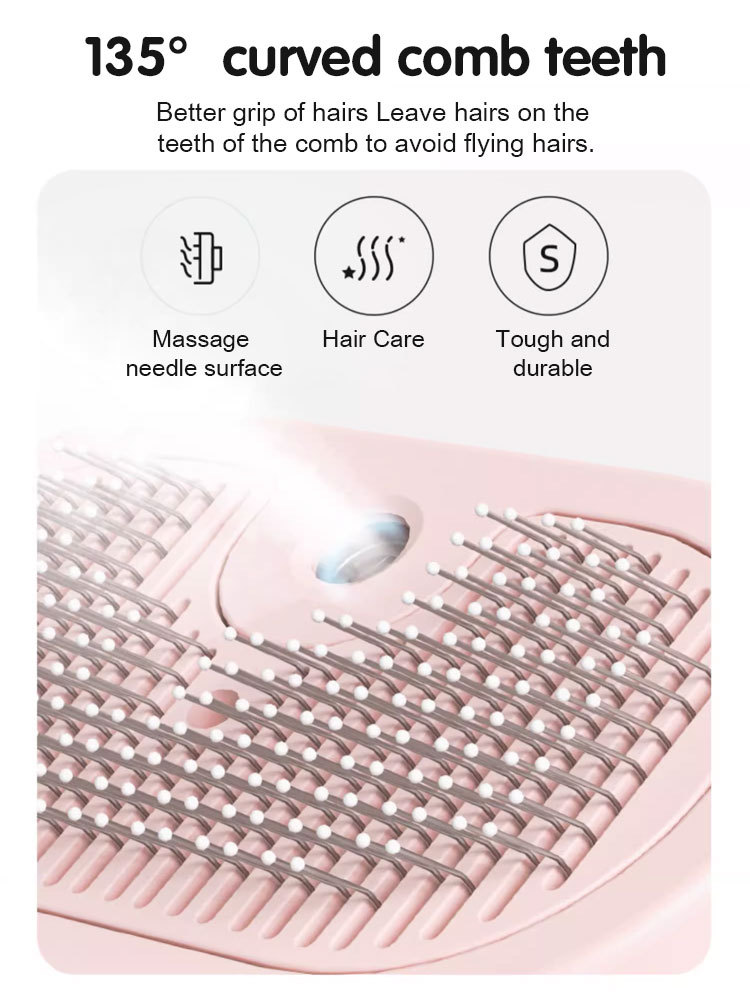 Hair removal comb no fly pet spray comb