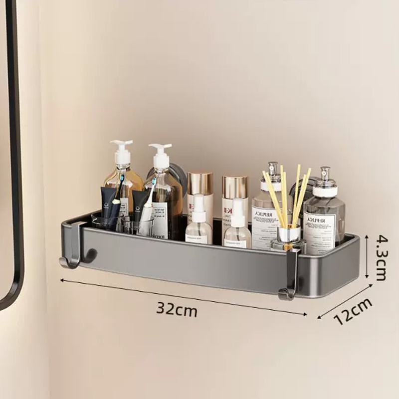 旋轉吸盤免打孔衛浴置物架