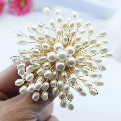 高級女精緻手工胸花外套配件