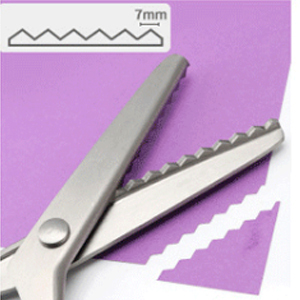 三角形狗牙鋸齒手工花邊剪