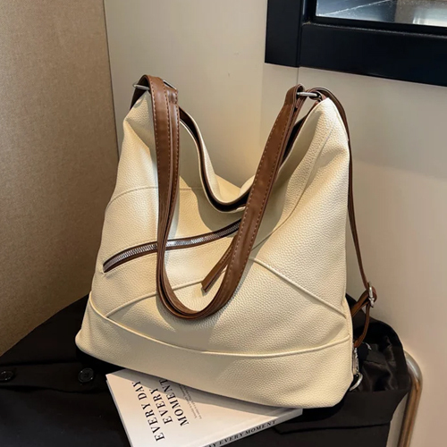 時尚百搭托特斜跨包