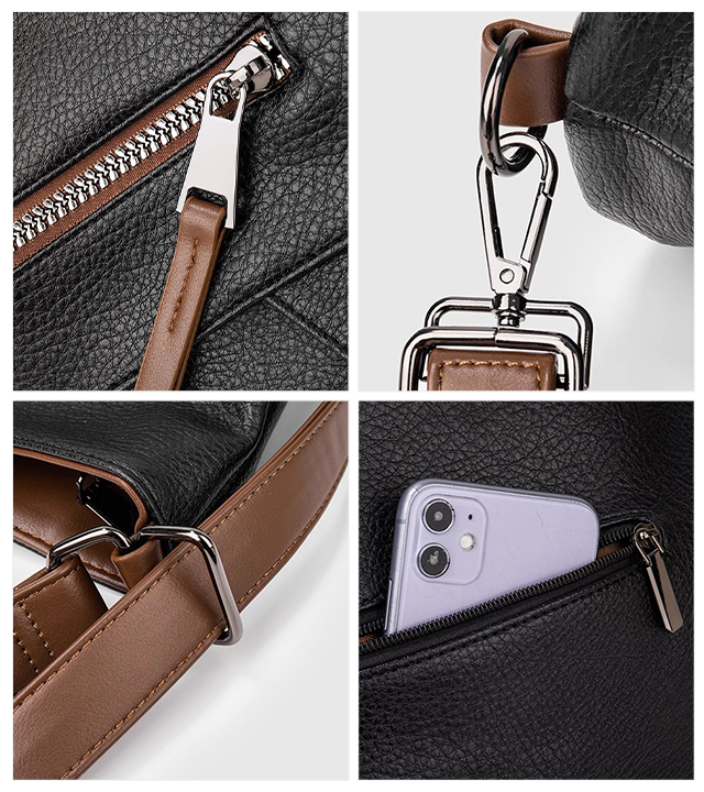 時尚百搭托特斜跨包