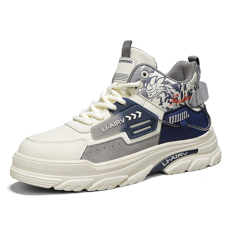 英倫厚底增高休閒馬丁靴