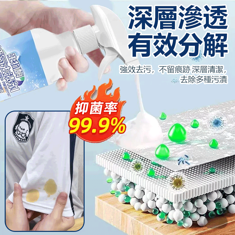 【一噴就淨】生物酵素活氧去漬劑