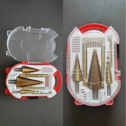 直槽階梯鑽6件套