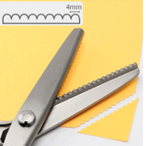 三角形狗牙鋸齒手工花邊剪