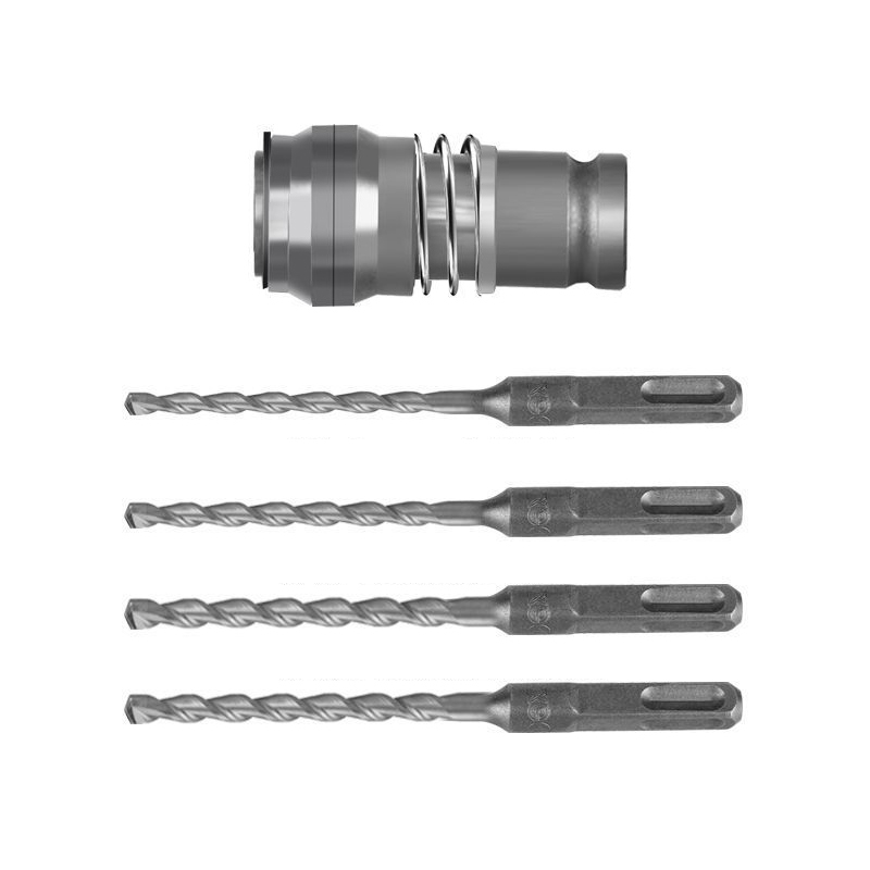 電動扳手轉換頭+ 6-12MM四只鉆頭