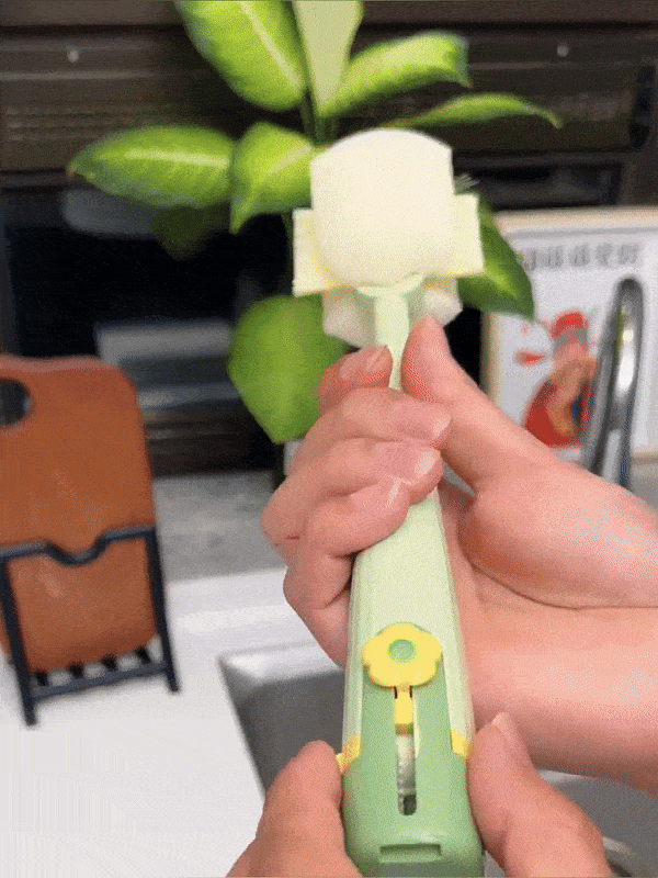 五合一無死角清潔花朵杯刷