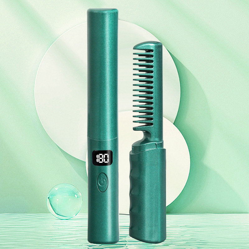 數顯無線直髮梳