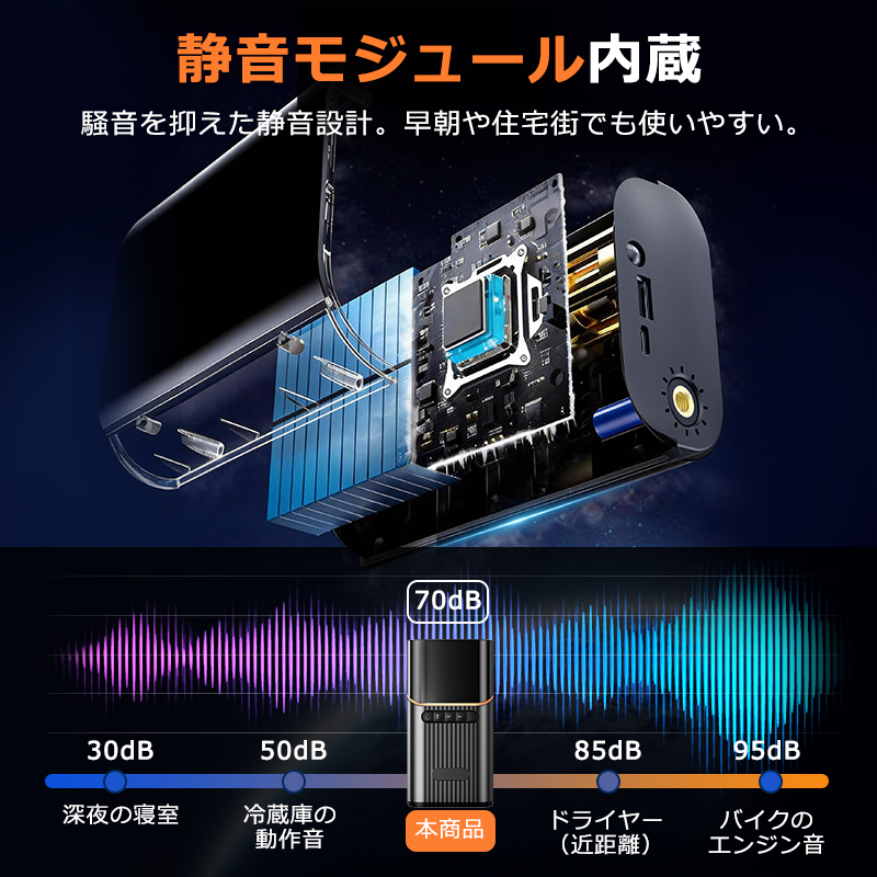 QB03 電動空気入れ