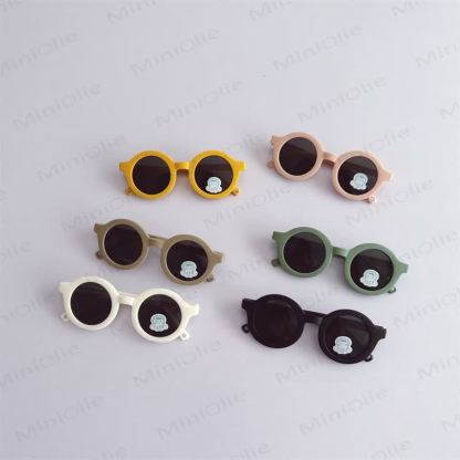 Baby Fashion Cute Round Sunglasses - image 2