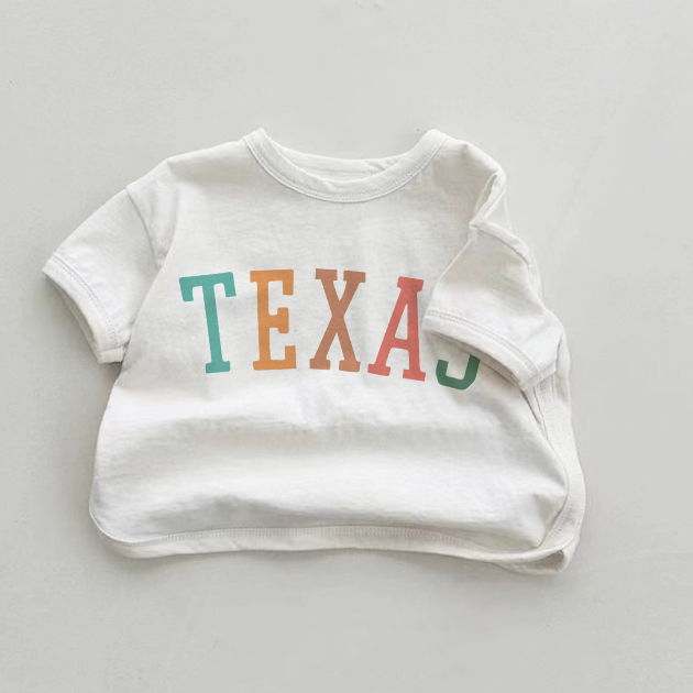 TEXAS Baby White T-shirt - White - 18-24M - image 1