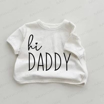 HI DADDY Baby White T-shirt - White - 18-24M - image 1
