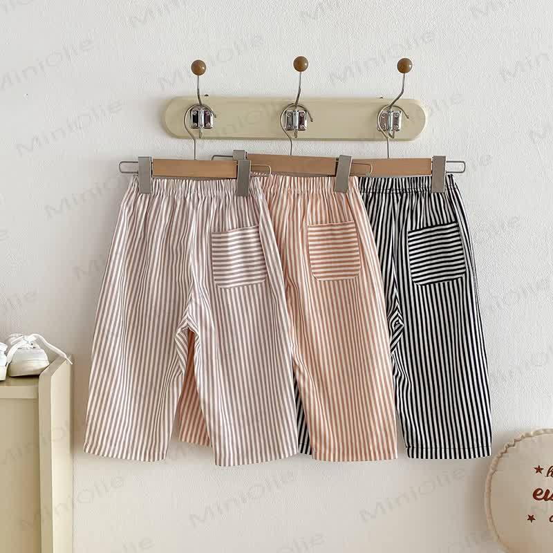 Baby Toddler Striped Bow Pants - image 4