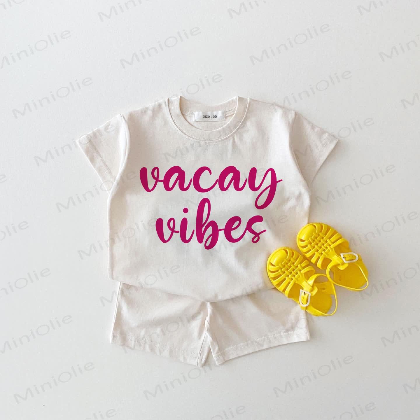 VACAY VIBES Baby White 2-piece Set - White - 18-24M - image 1