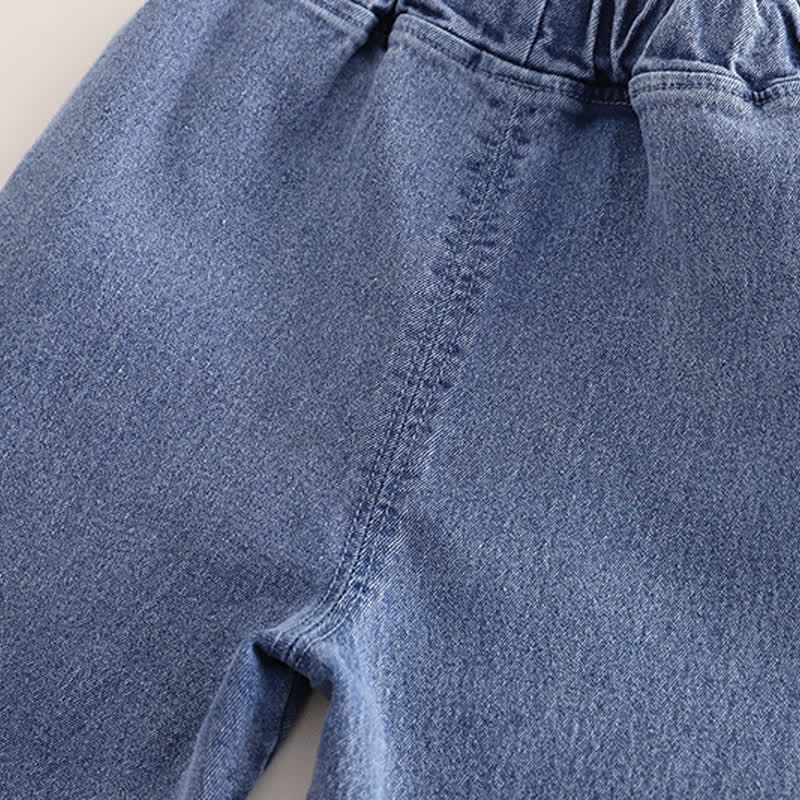 Baby Toddler Girl Love Sweater/Denim Pants 2-Piece Set - image 14