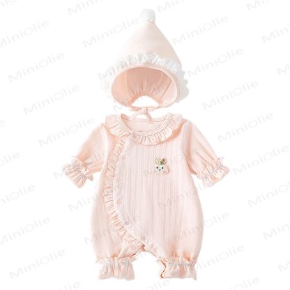 Baby Bunny Romper with Hat - image 11