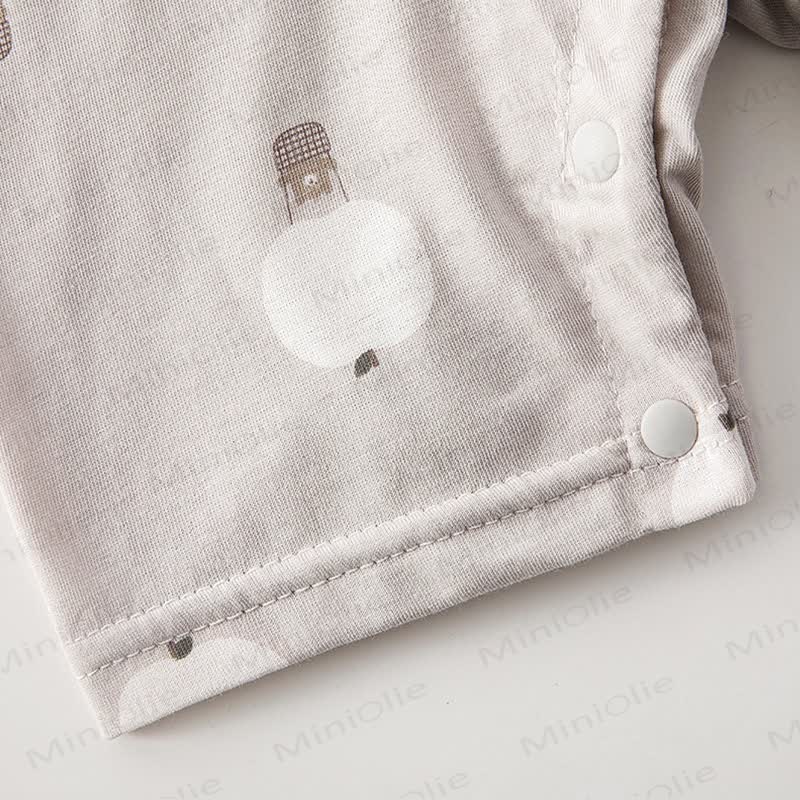 Baby Cotton Animal Print Romper - image 10