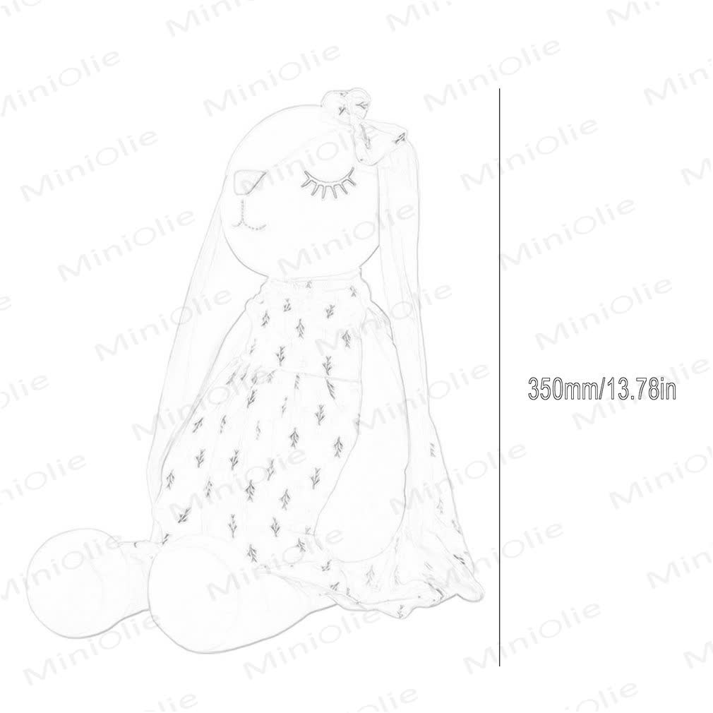 Baby Bunny Doll Soothing Toy - image 7