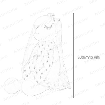 Baby Bunny Doll Soothing Toy - image 7
