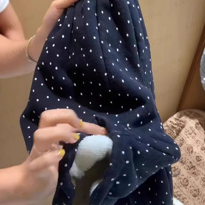 Baby Toddler Dot Fleece Lined Pants - image 5