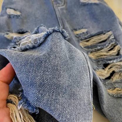 Toddler Boys Blue Ripped Denim Pants - image 4