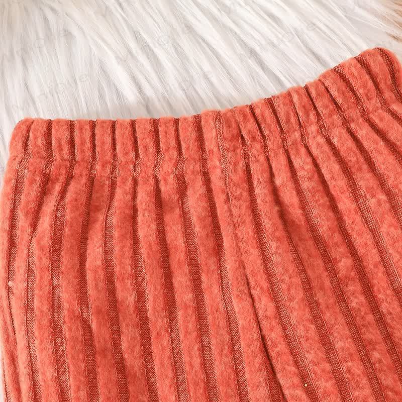 Baby Girl Solid Color 2-piece Set - image 7