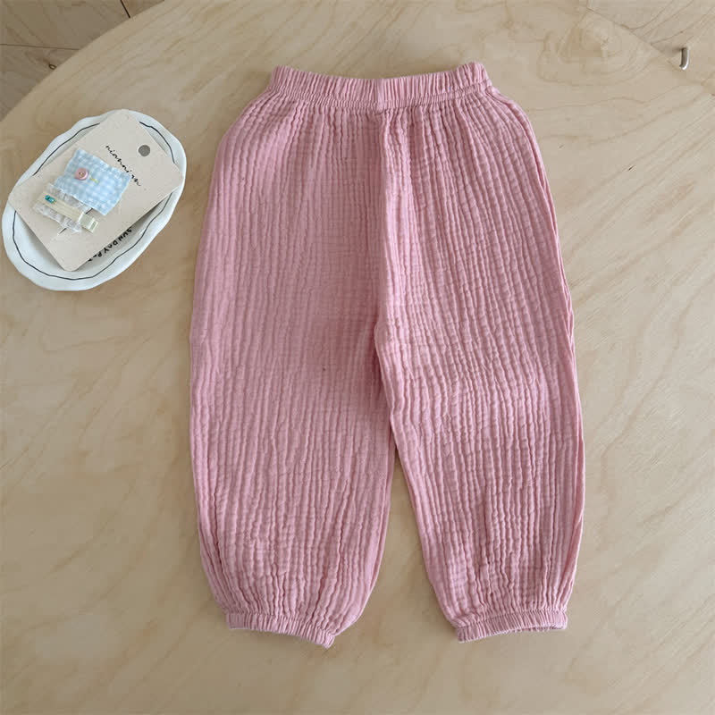 Toddler Solid Color Pants - Pink - 8-9T - image 7