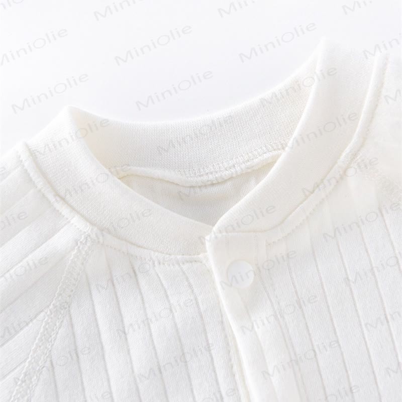  Baby Bear Patch Simple Soft Romper - image 6