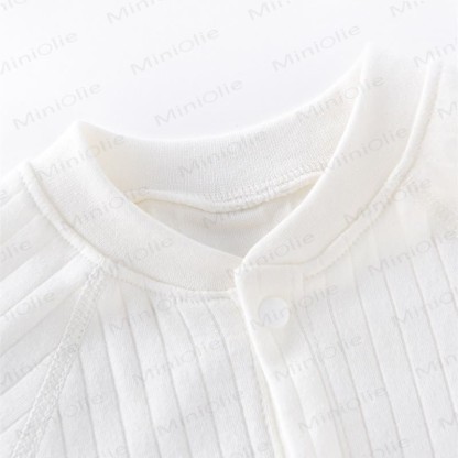  Baby Bear Patch Simple Soft Romper - image 6