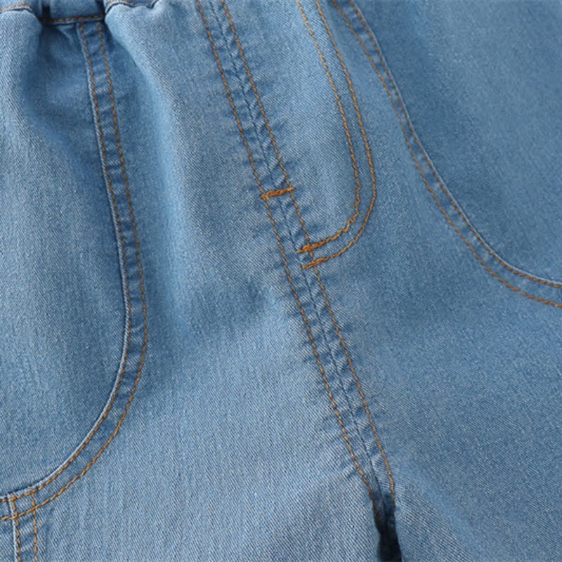 HELLO! Baby 2-Piece Dinosaur Denim Set - image 12