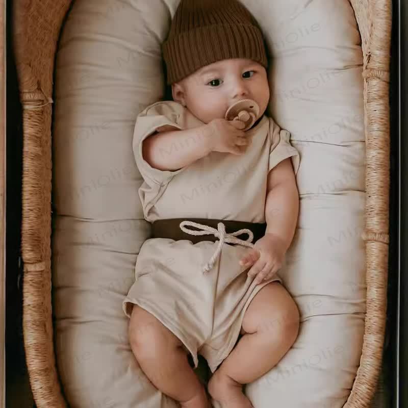 Baby 2-Piece Soft Sweatsuit Loose Set - image 2