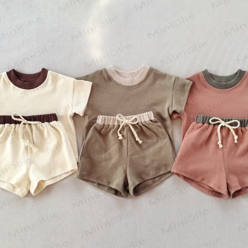 Baby 2-Piece Soft Sweatsuit Loose Set - image 6