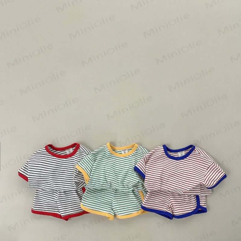 Toddler 2-Piece Striped Lovely Set - image 1