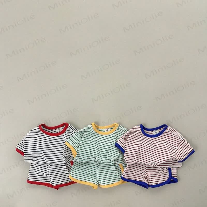Toddler 2-Piece Striped Lovely Set - image 1