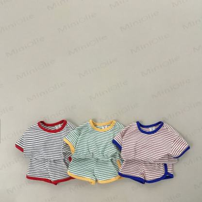 Toddler 2-Piece Striped Lovely Set - image 1