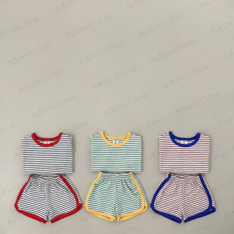 Toddler 2-Piece Striped Lovely Set - image 2