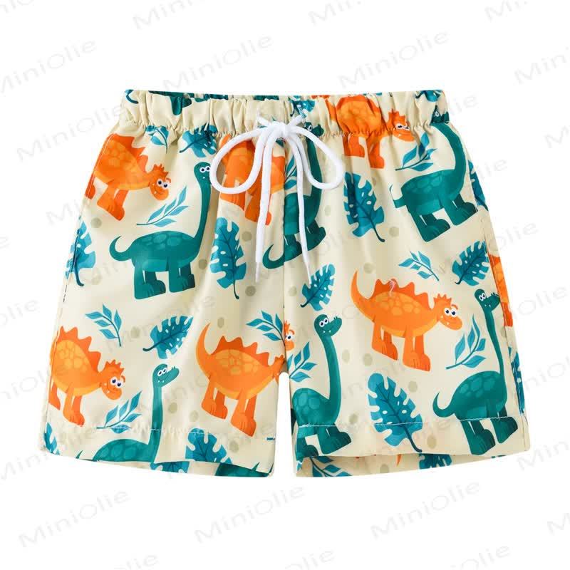 Toddler Boy Animal Swim Shorts - Dino - 7-9T - image 2