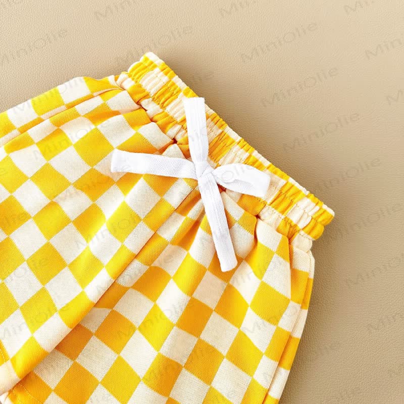 Baby 2-Piece Soft Checkerboard Sweatsuit Set - image 24